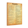 thumbnail image 4 of Scripture Walls Proverbs 1 Chapter Gold Bible Canvas Christian Wall Art Ready to Hang Unframed, 4 of 13