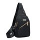 thumbnail image 2 of Bolso bandolera de viaje de moda para mujer, de gran capacidad, de tela impermeable, práctico bolso bandolera frontal., 2 of 6