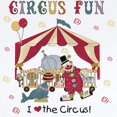 thumbnail image 2 of CafePress - Circus Fun Infant Bodysuit - Baby Light Bodysuit, Size Newborn - 24 Months, 2 of 4