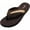 Brown-Tan, variant on Norty Men's Summer Comfort Casual Thong Flat Flip Flops Sandals Slipper Shoes 40348-11D(M)US (Brown-Tan)