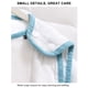 thumbnail image 5 of Saco de dormir para bebé, ropa de dormir estilo chaleco sin mangas, gasa de algodón de bambú, protección del vientre del bebé contra el frío, 5 of 8