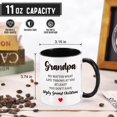 thumbnail image 2 of Taza Grandpa de cerámica LEJIAJINW de 11 onzas apta para microondas, 2 of 6