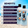 thumbnail image 5 of Frankie on the Beach The Dynamic Duo Shampoo Plus Conditioner Bundle 2x12oz bottles  Made in the USA, 5 of 5