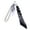 Black and white, variant on Kerchief Pendant Pants Chain Rock Punk Ribbon Bikers Headscarf Waist Keychain Wallet Jeans Hiphop Pants Belt