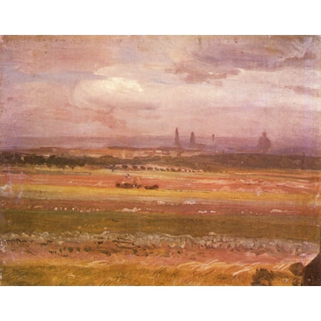 Gille Gille - Framed Art for Your Wall Gille, Christian Friedrich - View of Dresden 10 x 13 Frame