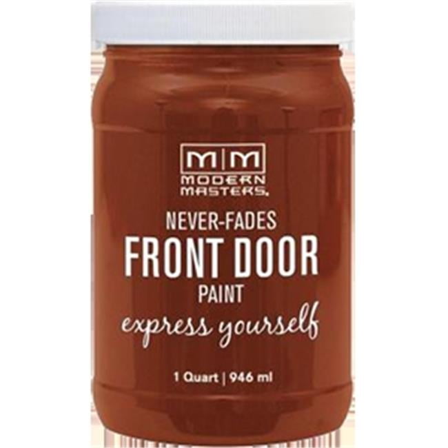 Modern Masters 275129 Brown Satin Front Door Paint Comfortable