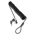 thumbnail image 2 of Laptop Computer Lock Laptop Lock Anti-Theft Lock Universal Retractable Spring Rope Steel Cable Key C, 2 of 5
