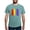 Sea Foam, variant on CafePress - Austin Gay Pride Rainbow Cityscape T Shirt - Mens Comfort Colors Shirt