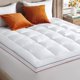 thumbnail image 1 of Cubrecolchón Bedsure para cama doble, 5 cm de grosor, color blanco, 1 of 6
