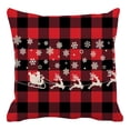 thumbnail image 2 of Hwkond Decorative Pillows, Inserts & Covers Home Christmas Decor Cushion Cover Survived Family Pillowcase Throw Pillow Cover on Clearance, 2 of 2