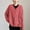 Watermelon Red, variant on Delayuji Womens Button Up Cardigan Sweaters Long Sleeve Crew Neck Soft Lightweight Tie up Knit Loose Sweater Tops Spring Outfit L-5XL