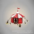 thumbnail image 2 of 651 Piece MOC Building Blocks Bessig's Tent Small Pellet Model Ornament (Without Figures), for Children Gift for Get Well, 2 of 3