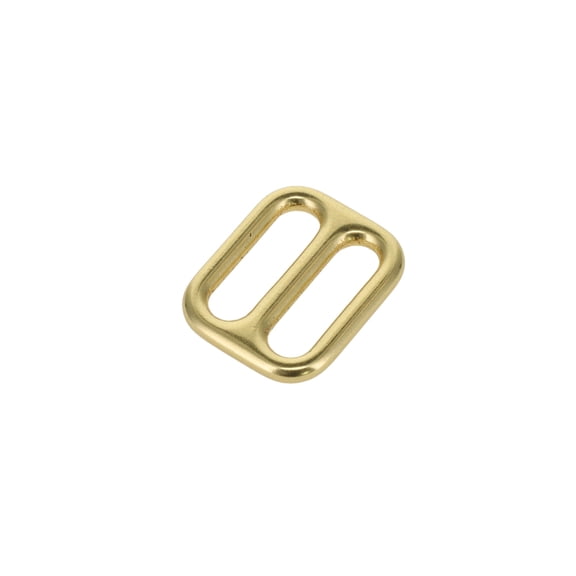 B9600 Natural Brass, Double Loop, Solid Brass-LL