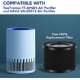 thumbnail image 3 of Filters for TaoTronics Air Purifier: True HEPA Filter Replacement Compatible with TaoTronics TT-AP001 and VAVA VA-EE014 Air Purifier - True HEPA Filter 2 Pack, 3 of 7