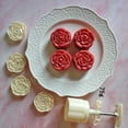 thumbnail image 3 of YIEMEEN Hand Pressure Moon Cake Molds 3D Flower Pattern Cookie Stamp Moon Cake Maker, 3 of 5