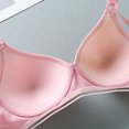 thumbnail image 5 of Bigersell Womens Bra and Panty Sets Women Bra Soild Wire Free Underwear 1 Piece Bra Everyday Small Cup Underwear Regular Size Lounge Bra, Style 13712, 42A, 5 of 9