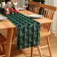 thumbnail image 2 of Christmas Table Runner 3D Xmas Tree Table Runner Thickened Sequin Tablecloth for Holiday Home Farmhouse Dining Table Decor, 2 of 7