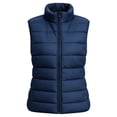 thumbnail image 4 of Women’s Sleeveless Puffer Vest, Pockets Zip Up Quilted Jacket, Women's Size S-2XL, 4 of 4