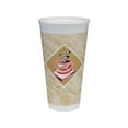 thumbnail image 5 of Dart Cafe G Foam Hot/Cold Cups, 20 oz, Brown/Red/White, 20/Pack -DCC20X16GPK, 5 of 5