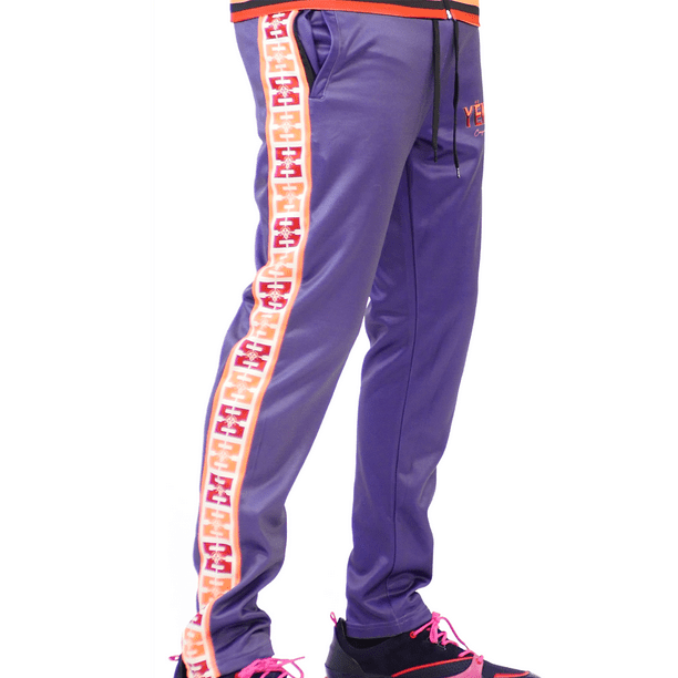 orange jogger pants