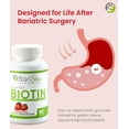 thumbnail image 3 of BariSlim Bariatric Vitamin Biotin Gummies - Specially Formulated Gummy Vitamin for Patients After Weight Loss Surgery - Easy to Digest and Great Tasting Fruit Flavors | 90 Fruit Chews, 3 of 10