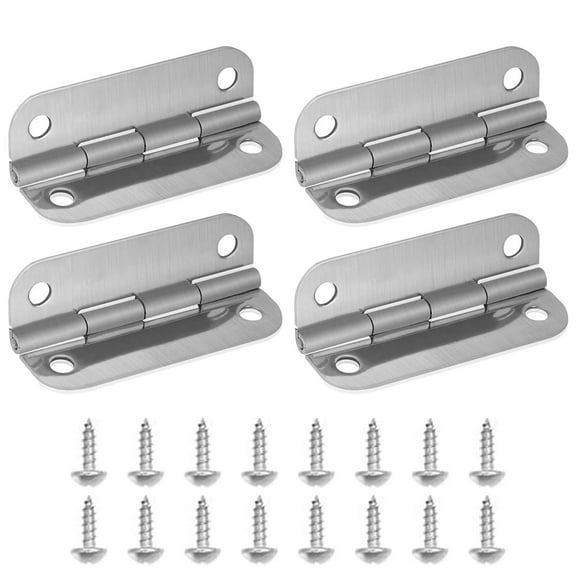 Cooler Hinge Igloo for Igloo Cooler Heavy Duty Stainless Steel Hinges Fit Igloo Ice Chests All 25-165 Quart High Strength Igloo Cooler Replacement Parts (with 16Pcs Screws) - 4 Pack