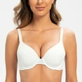 thumbnail image 3 of MELENECA Women's Full Coverage Underwire Support Plus Size Breastfeeding Nursing Bra White 40B, 3 of 3