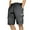 Gris Foncé, variante sur cllios Shorts Cargo pour Hommes - Shorts de Sport Décontractés en Coton avec Cordon de Serrage et Taille Élastique, avec 5 Poches