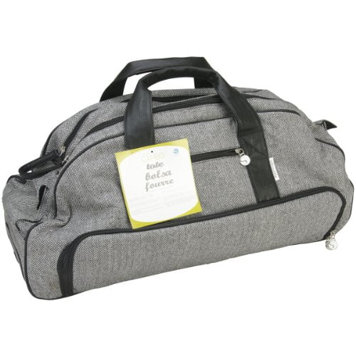 Silhouette Cameo Tweed Rolling Tote