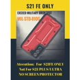 thumbnail image 5 of CaseBorne ArmadilloTek V Case for Samsung Galaxy S21 FE 5G with Kickstand Full-Body Multi-Layer Rugged Screenless - Black, 5 of 5