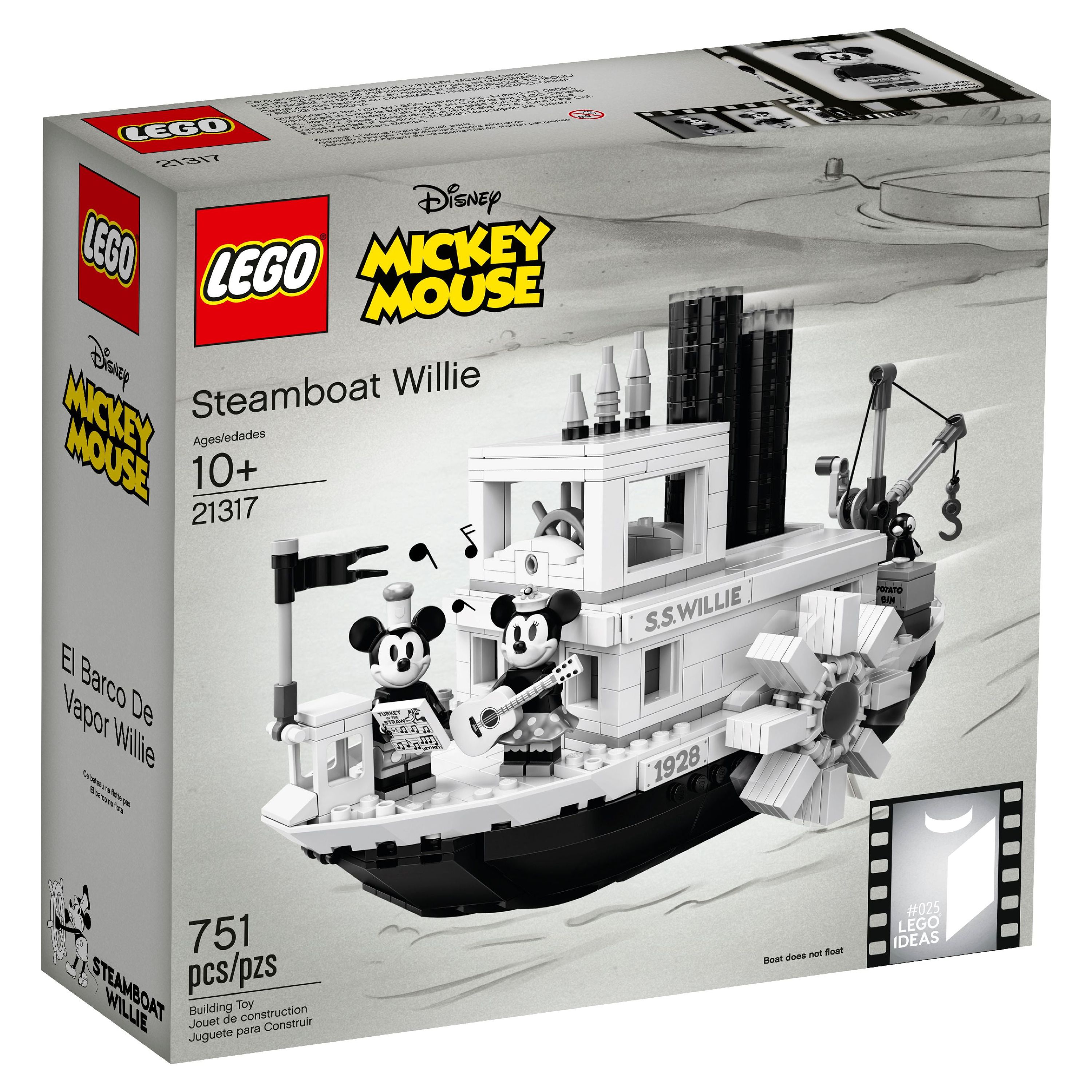 LEGO Ideas Steamboat Willie 21317 - image 4 of 7