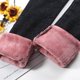 thumbnail image 4 of 2023 pantalones vaqueros térmicos de invierno para mujer, pantalones vaqueros elásticos de felpa cálidos para la nieve, pantalones largos de mezclilla gruesos de lana para mujer, pantalones de tubo Re, 4 of 4