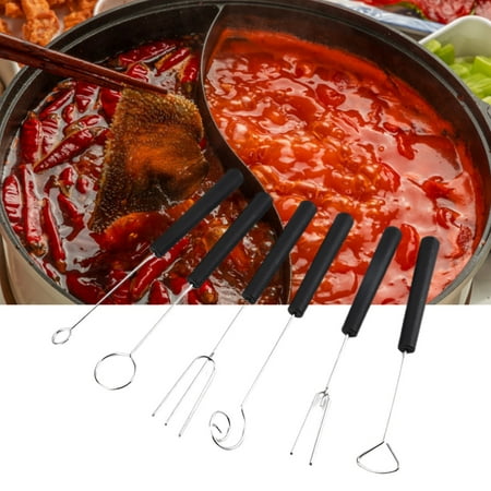 

Leasote Fondue Fork DIY Multifunctional Metal Chocolate Dipping Tool for Home style A One Size