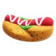 thumbnail image 1 of Juguete antiestrés para perros, apretable, con aroma, Rising Toy, 1 of 5