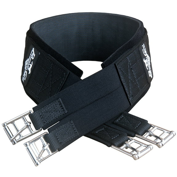 38" Professional Choice Training Elastic Smx English Horse Girth Cinch Black