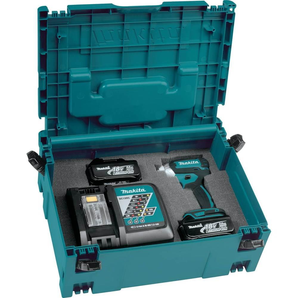 Makita Tools 197211-7 Medium Reinforced Interlocking Stackable Tool Storage Case