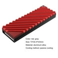 thumbnail image 7 of Visland Heat Sink - Passive Cooling Good Heat Dissipation Aluminum Alloy M.2-3 High Effective Radiator Cooler for M.2 2280 SSD, 7 of 7