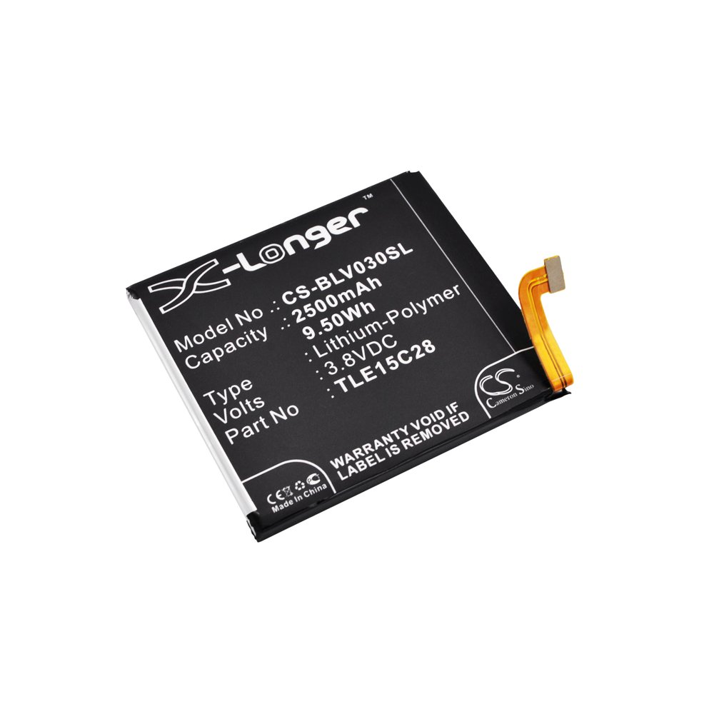 Replacement Battery For BLU 3.8v 2500mAh / 9.50Wh Mobile, SmartPhone Battery