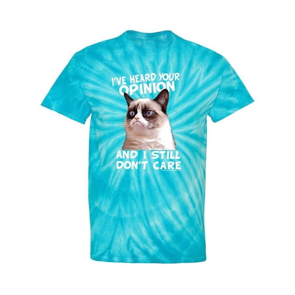 I've Heard Your, Grumpy Cat Tie-Dye Cyclone Men -, Male XX-Large