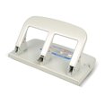 thumbnail image 2 of CARL, Medium-Duty 3 Hole Paper Punch, 40 Sheet Punch Capacity, Metallic, Model:HC-340, 2 of 4