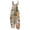 #01Khaki, variant on Spring Summer Plus Size Boho Overalls for Women Cloth Floral Printed Jumpsuits Spaghetti Strap Rompers Beige L