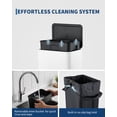 thumbnail image 5 of 3.4/4/4.8 Gallon Trash Can,Rectangular Stainless Steel Waste Bin with Quiet Foot Pedal, Soft-Close Lid & Removable Bucket, Trash Bin Garbage Can for Office, Small Kitchen, Home, 5 of 8