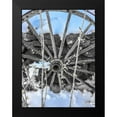thumbnail image 2 of Bannon, Heidi 19x24 Black Modern Framed Museum Art Print Titled - Montana Wagon Wheel II, 2 of 5