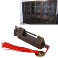 thumbnail image 3 of Candado de Estilo Chino, Candado de Latón Antiguo Estilo Antiguo Chino para Gabinete para Muebles para Caja, 3 of 7