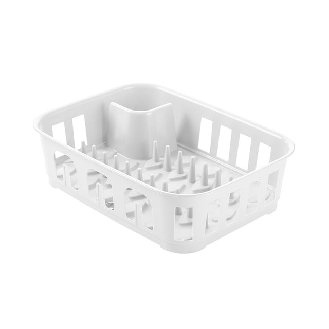 Estante Para Platos, Soporte Para Casa, Escurridor De Cocina Plegable De Plástico, Caja De Almacenamiento Para Cubiertos, Soporte Para Cubiertos matsuzay HA024536-02