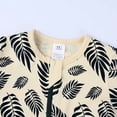 thumbnail image 6 of IROINNID Cotton Neutral Onesies Summer Newborn Baby Girls Boys Bodysuit Short Sleeve Printed Zipper One-piece Romper Jumpsuit,Beige, 6 of 9