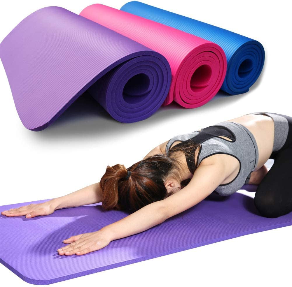 15MM Thick Yoga Mat Non-slip Durable Exercise Fitness Gym Mats Lose Weight Pads 