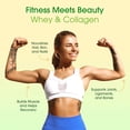 thumbnail image 6 of Fit & Lean Clear Protein Powder with Whey Isolate Protein and Collagen, Grass Fed, Muscle Recovery, GLP-1 Support, Blue Raspberry, 20 Servings, 6 of 8
