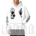 thumbnail image 3 of Unisex Goth Zip Up Hoodie Y2K Aesthetic Graphic Sweatshirt Oversized Hooded Jacket Punk Grunge Streetwear, 3 of 4
