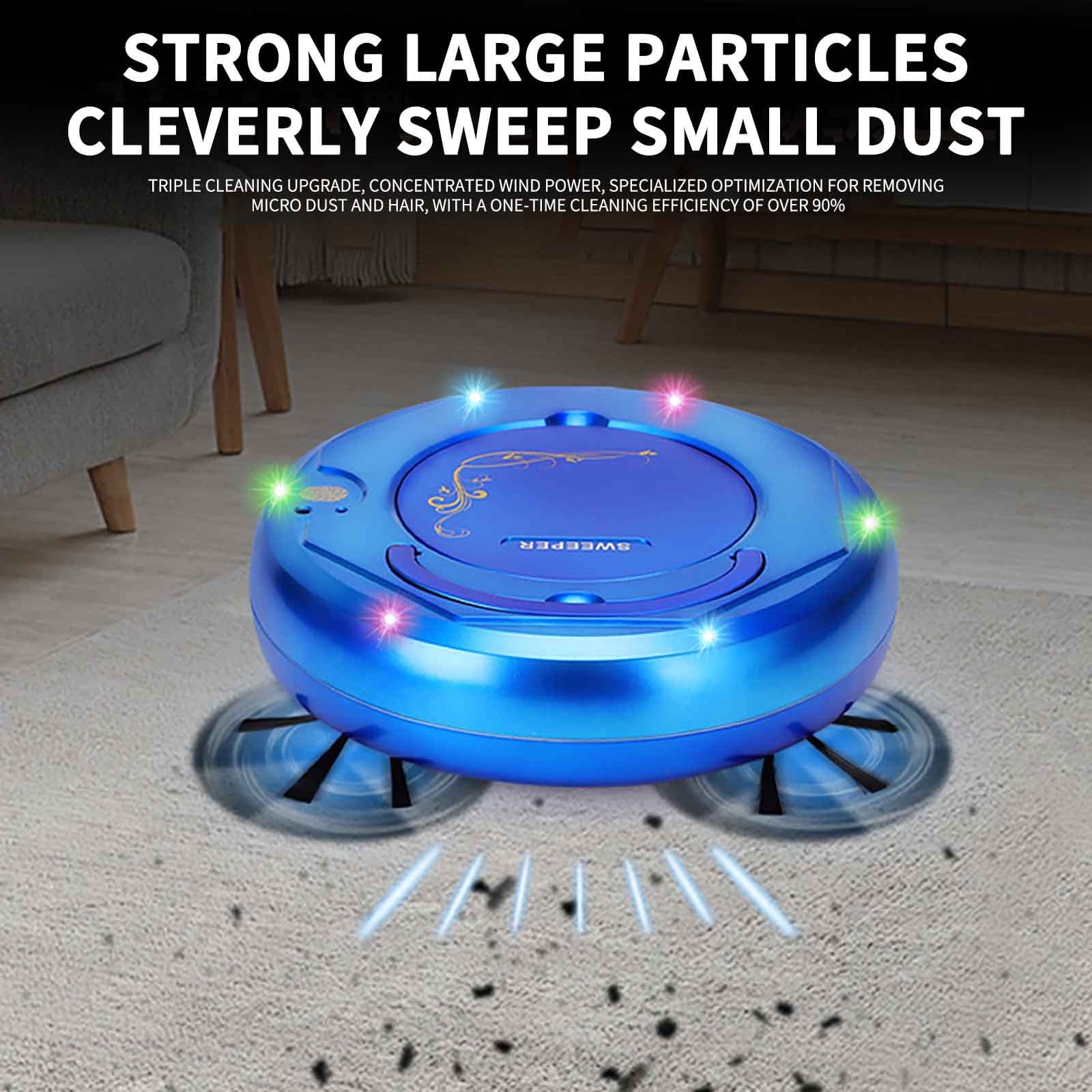 Robot Vacuum and Mop Combo,2 in 1 Mopping Robot Vacuum Cleaner with Schedule,Wi-Fi/App/Remote,2000Pa Max Suction,Self-Charging Robotic Vacuum,Slim,Ideal for Hard Floor,Pet Hair,Low-Pile Carpet